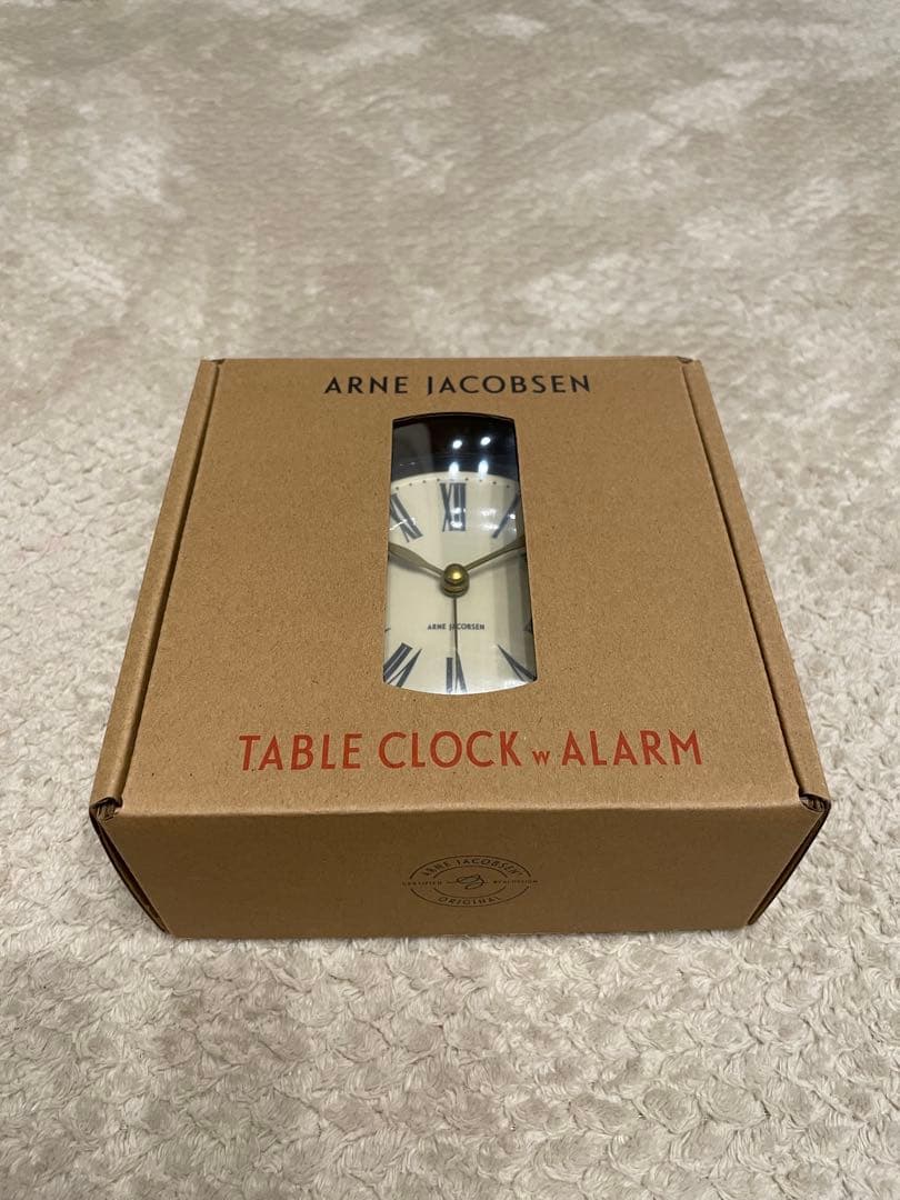 ARNE JACOBSEN ROMAN CLASSIC テーブルクロック 未開封