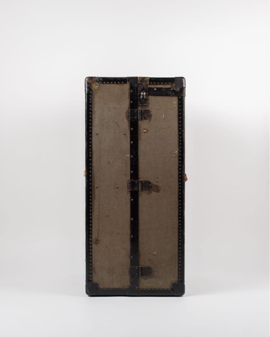 40’s フレンチヴィンテージ ウッドトランク ヴィンテージ家具