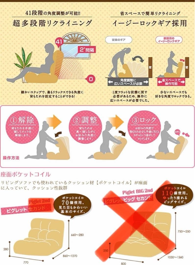 初代　ピグレット　イエローグリーン　1人掛け　ソファ