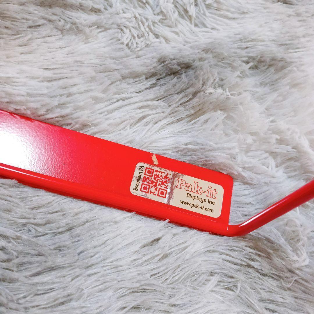 ❤️海外限定❤️非売品レア❤️キャンベル スープ収納ラック レッド✨キッチン✨