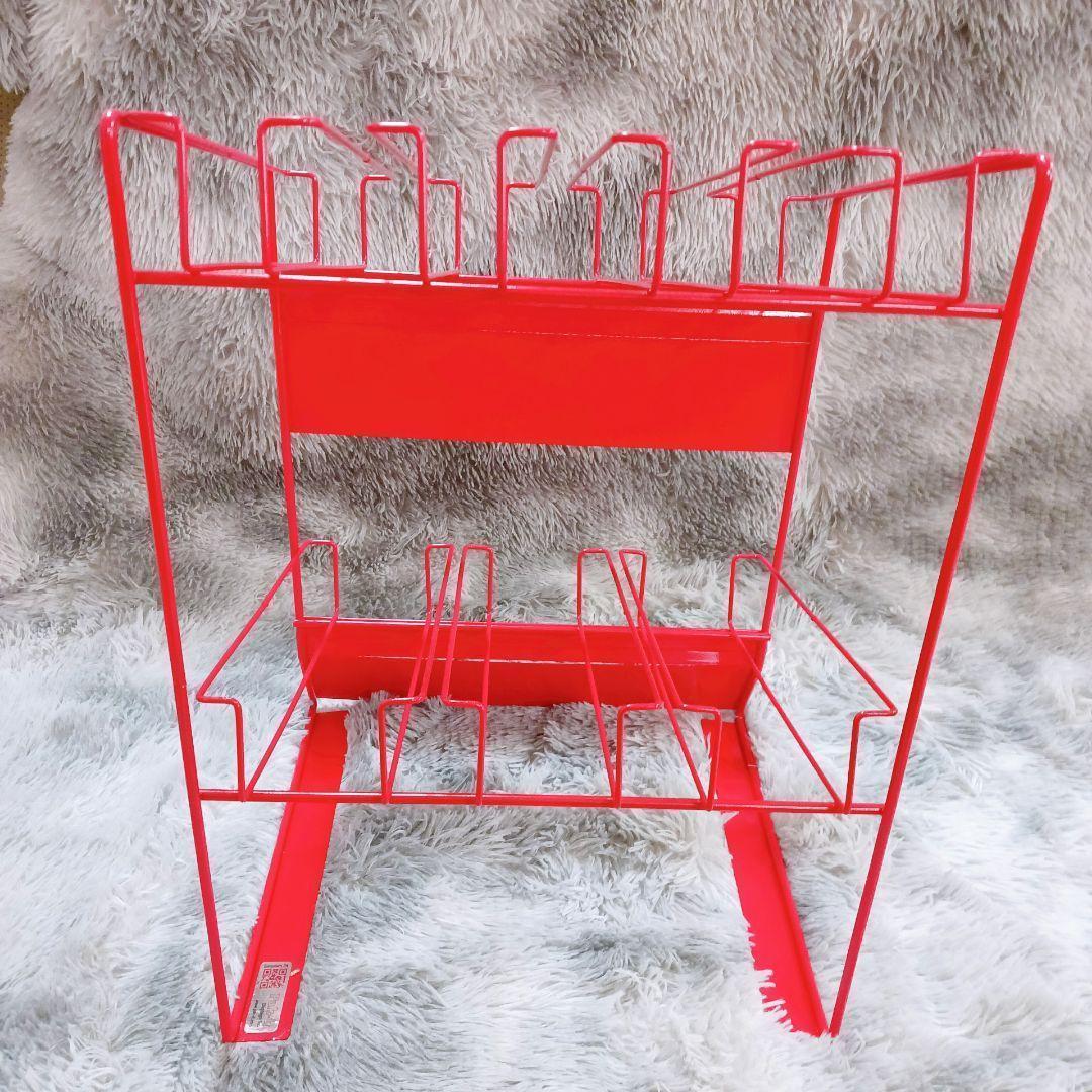 ❤️海外限定❤️非売品レア❤️キャンベル スープ収納ラック レッド✨キッチン✨