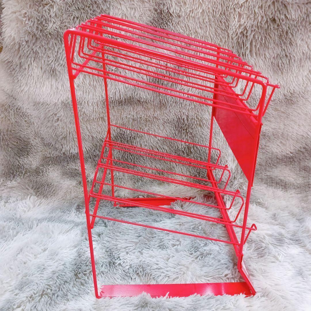 ❤️海外限定❤️非売品レア❤️キャンベル スープ収納ラック レッド✨キッチン✨