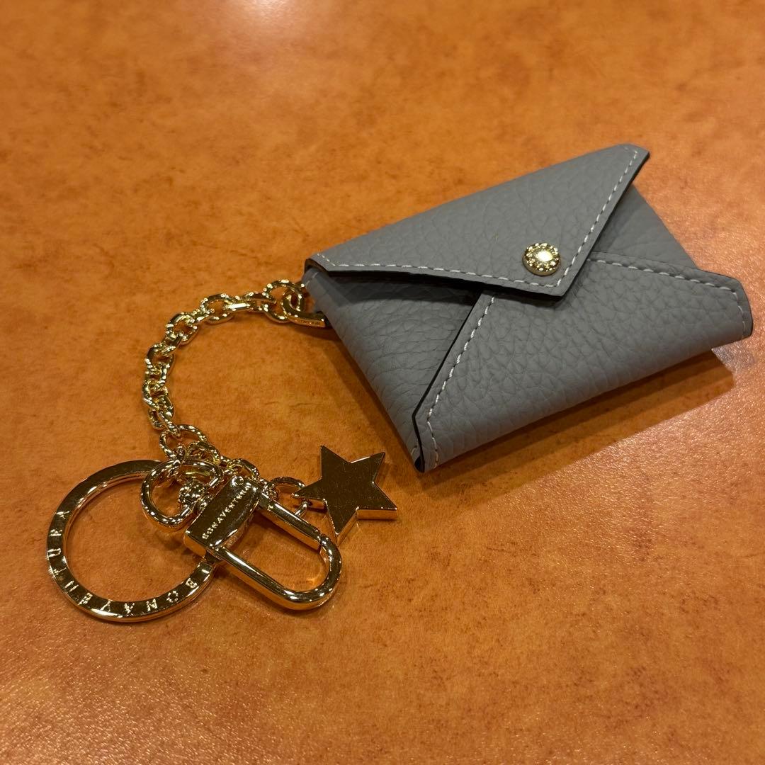 ボナベンチュラ スター チェーン キーホルダー シュリンクレザー