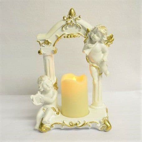 要問い合せ♥️癒され天使♥️ロココ調　エンジェル　天使　キャンドルライト　LED