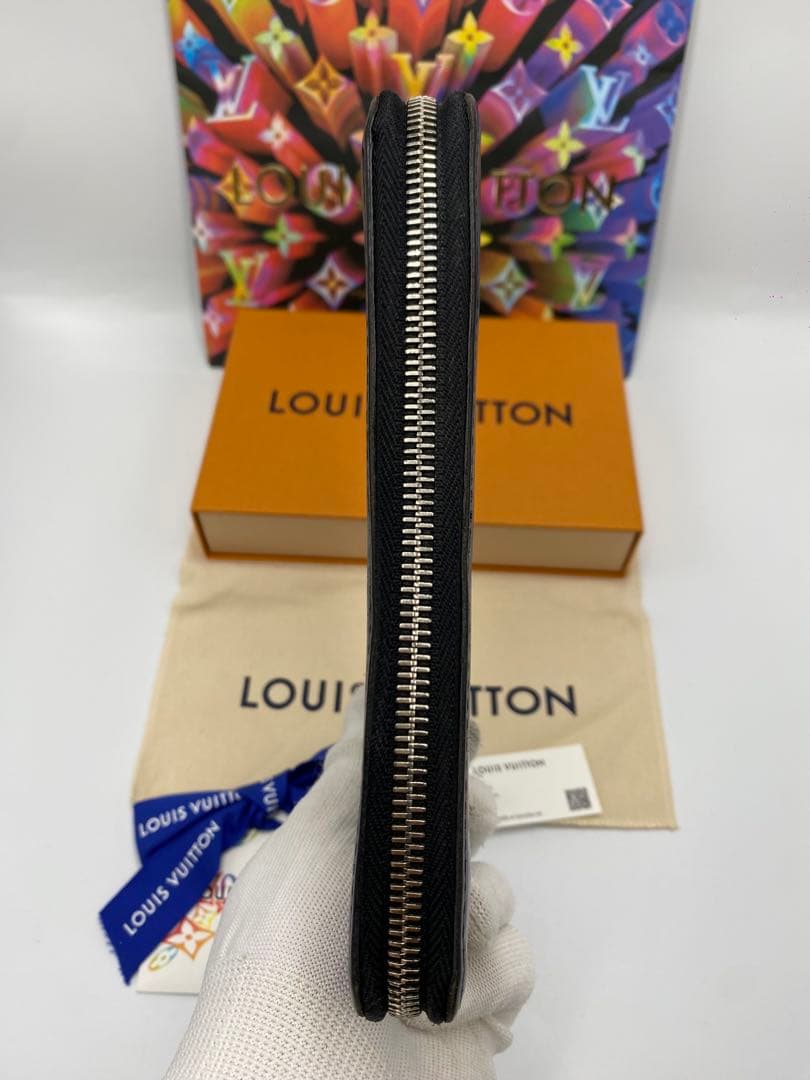 ルイヴィトン M63852 エピ ジッピーオーガナイザー 長財布 黒