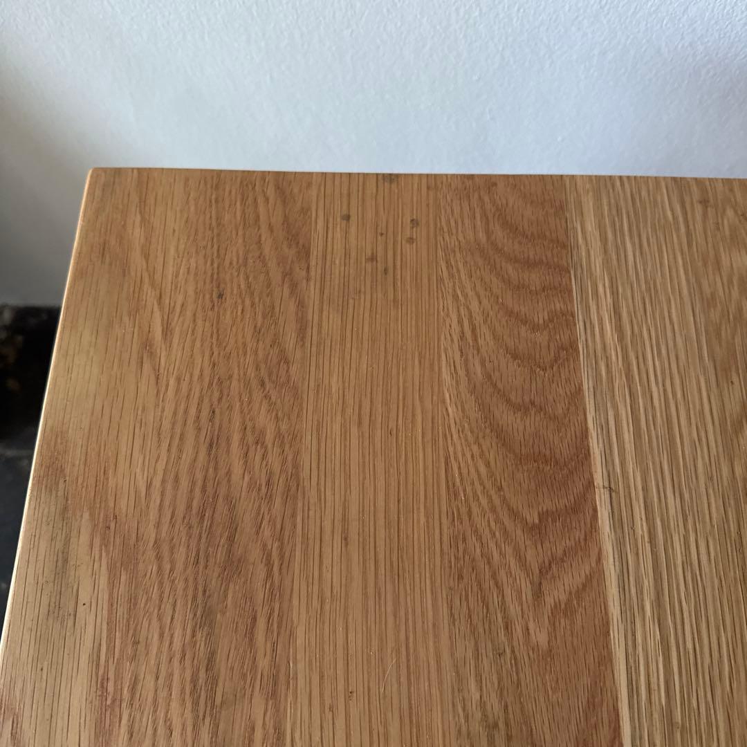 無印　サイドテーブル　ベンチ　ナチュラルウッド サイドテーブル