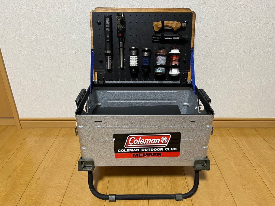 アウトドアモンスター生刷り　スノーピークシェルコン25片開き天板　有効ボード付き