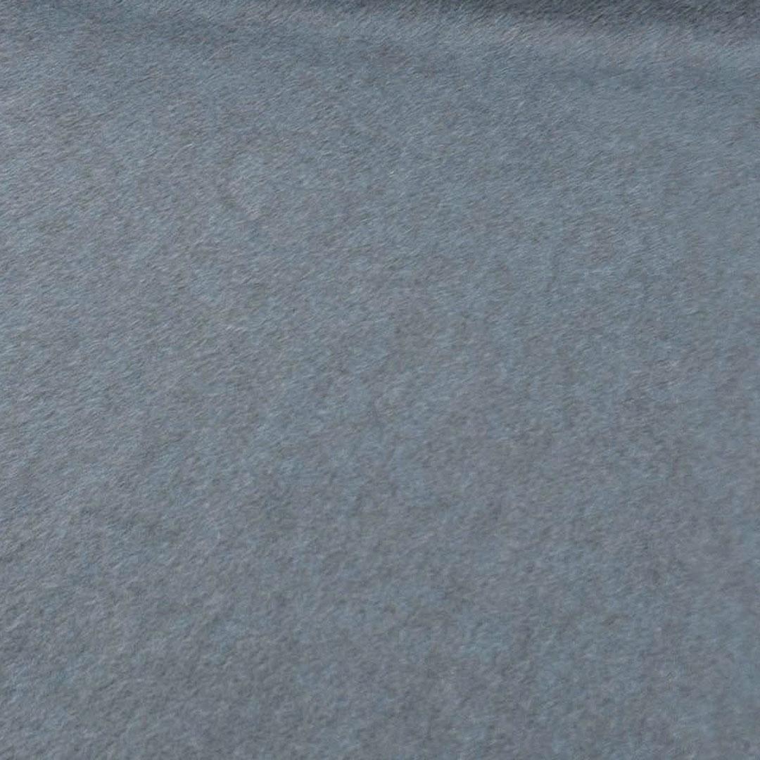 【美品】エルメス マフラー レクトヴェルソ カシミヤ ブルーグレー系 1M4