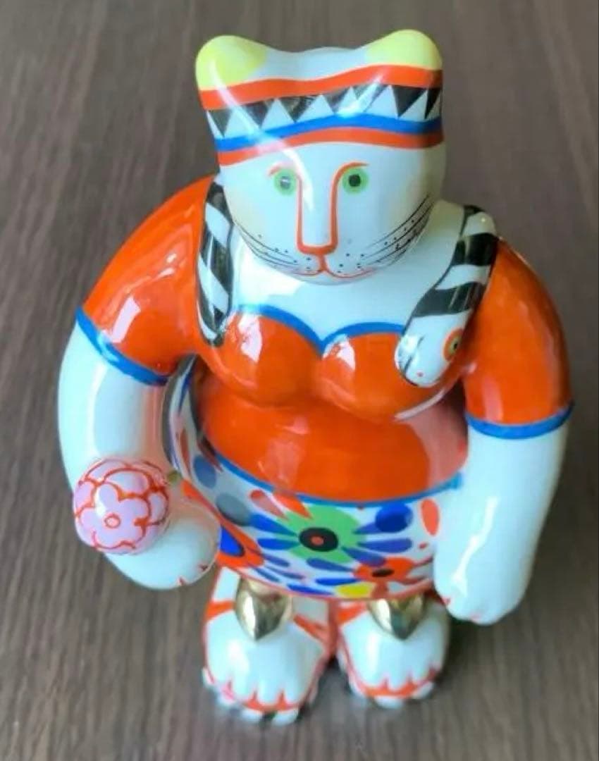 希少 Villeroy & Boch ビレロイ&ボッホ 猫の置物 陶器