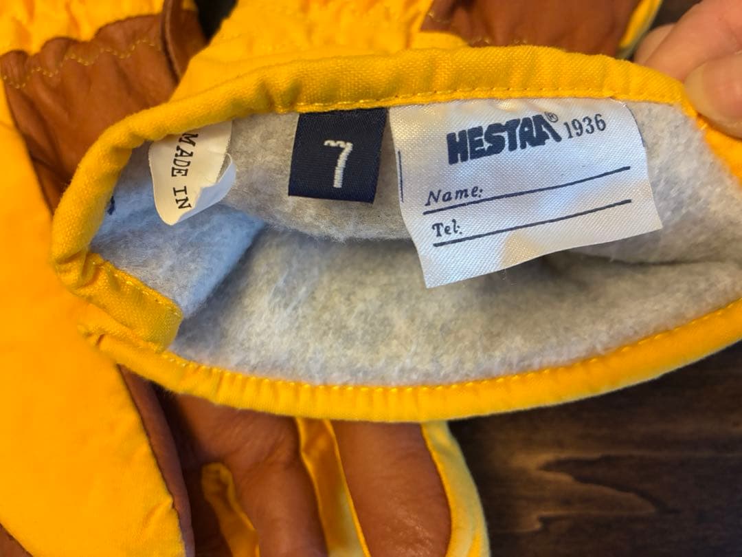 HESTRA GORE-TEX スキーグローブ サイズ7