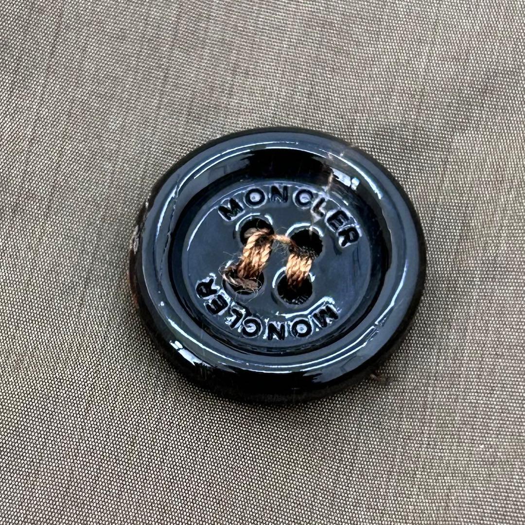 【中古良品】正規店購入品 モンクレール トレンチコート ナイロン 薄手 軽量