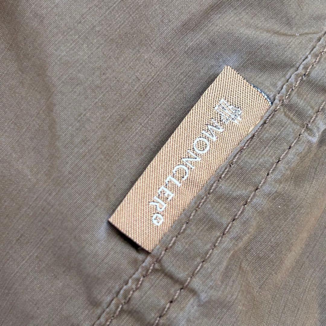 【中古良品】正規店購入品 モンクレール トレンチコート ナイロン 薄手 軽量