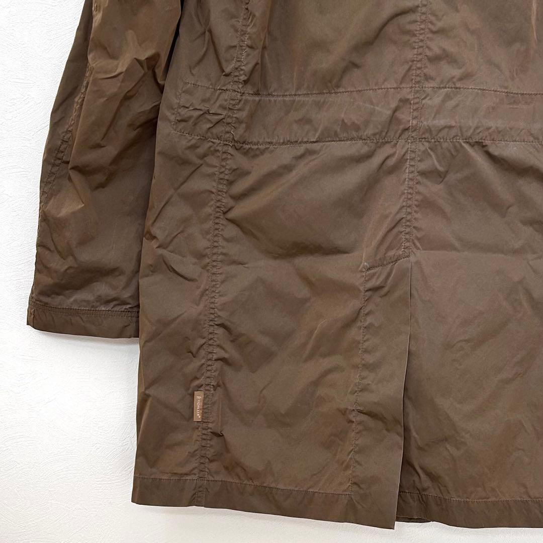 【中古良品】正規店購入品 モンクレール トレンチコート ナイロン 薄手 軽量