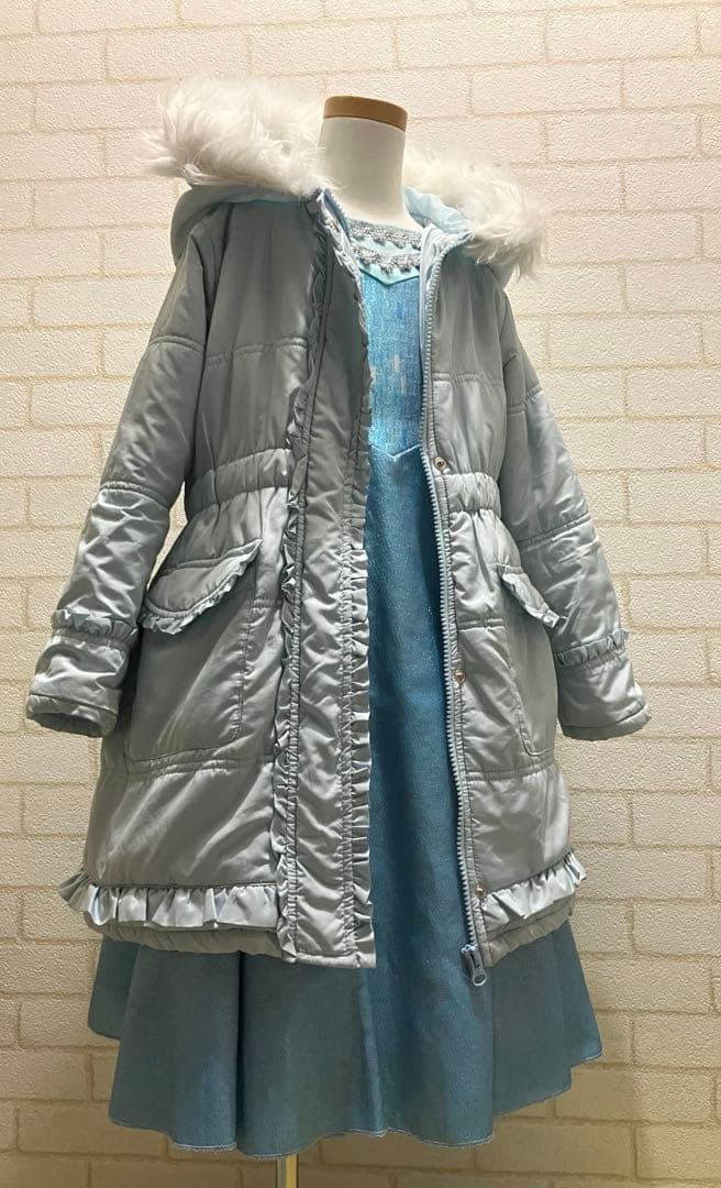 ビビディバビディブティック　アナと雪の女王　エルサ　ドレス　コート　ディズニー