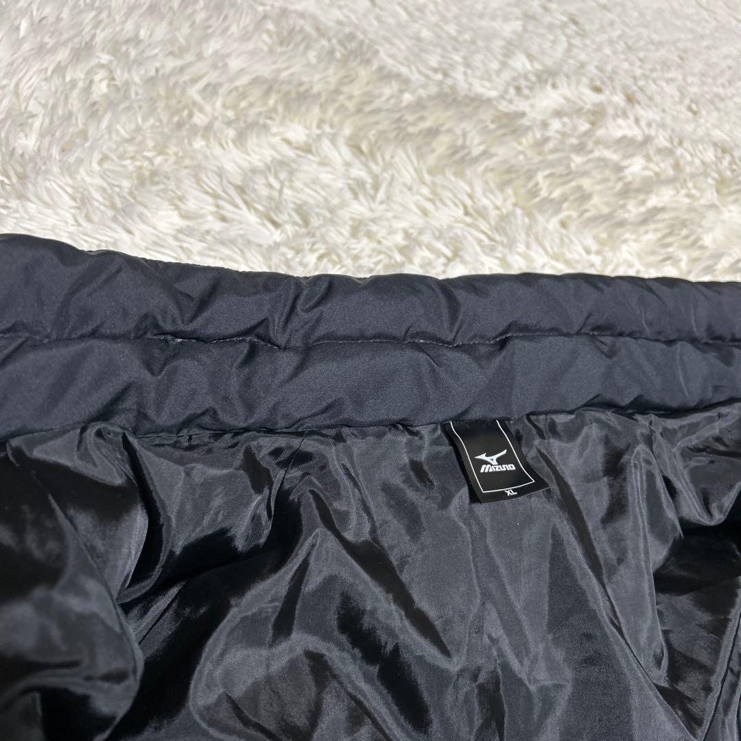 【MIZUNO ミズノ】ベンチコート（XL）ダウンコート　ロング　ブラック