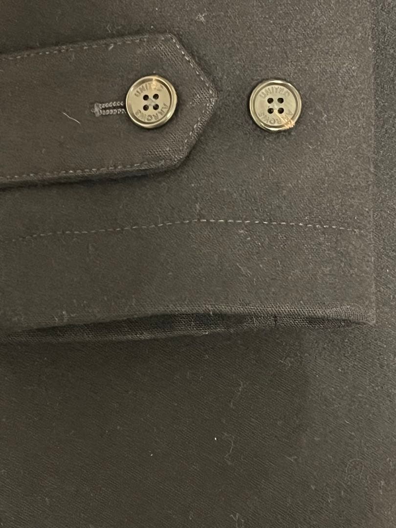 UNITED ARROWS ウール　ステンカラーコート　中綿ベスト取り外し可能