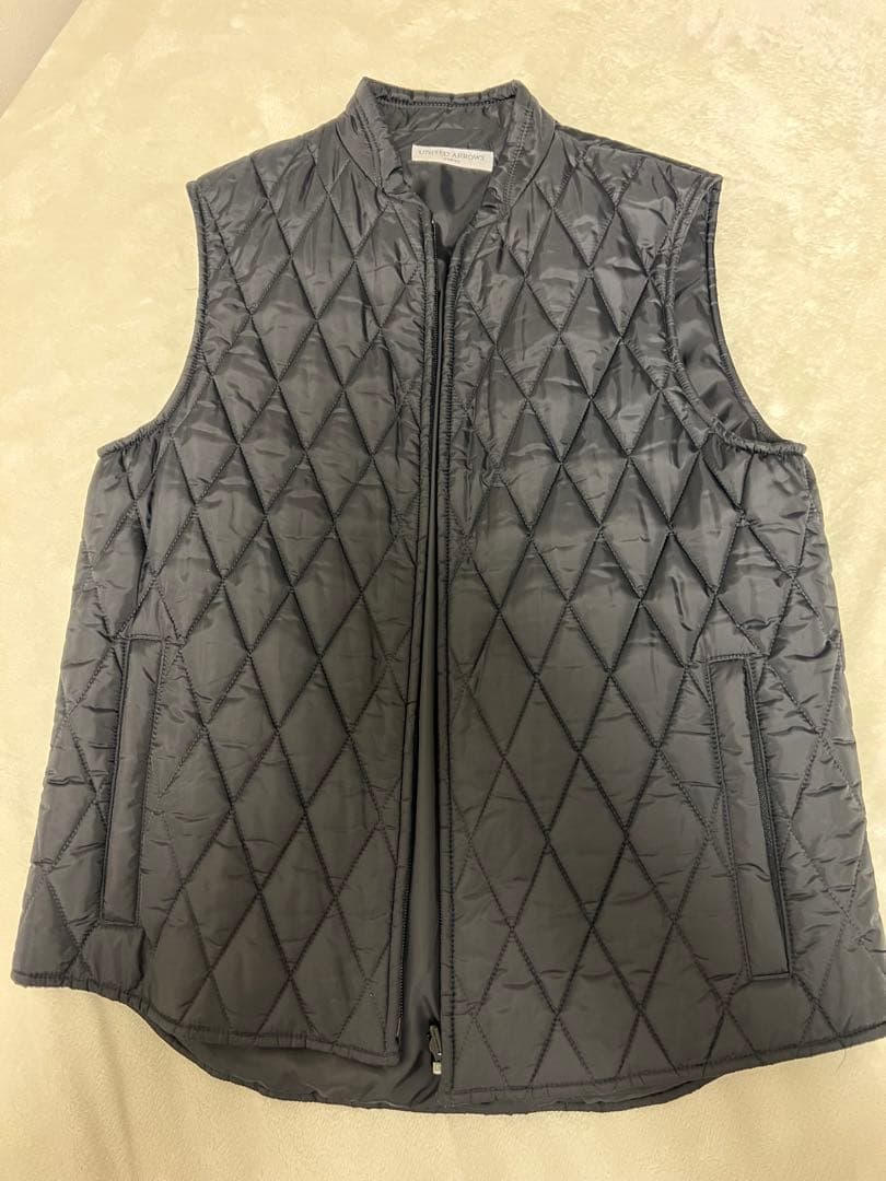 UNITED ARROWS ウール　ステンカラーコート　中綿ベスト取り外し可能