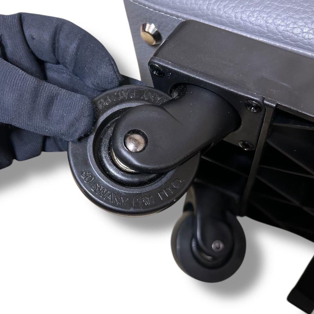 極美品✨ 高級　BON JAPONE スワニー　キャリーバッグ　レザー