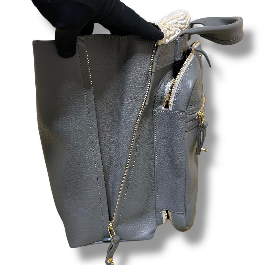 極美品✨ 高級　BON JAPONE スワニー　キャリーバッグ　レザー