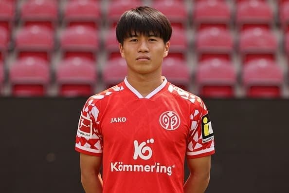 川崎颯太【新品】Sサイズ【公式】マインツ 24番 川崎颯太 ホームユニフォーム