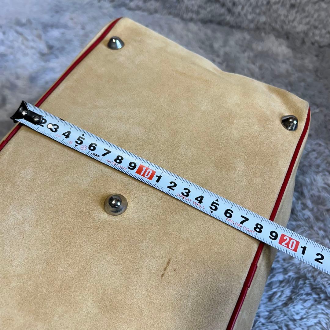 B*r様 【希少品】 GILLI ジリ　スエードバッグ　ボストンバッグ　バスケッ