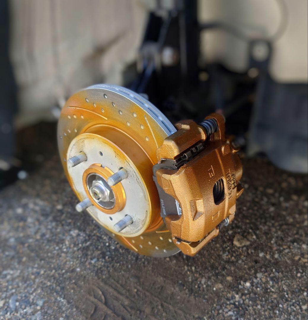 コペン L880.LA400キャリパー 、ディスク、パッドセット