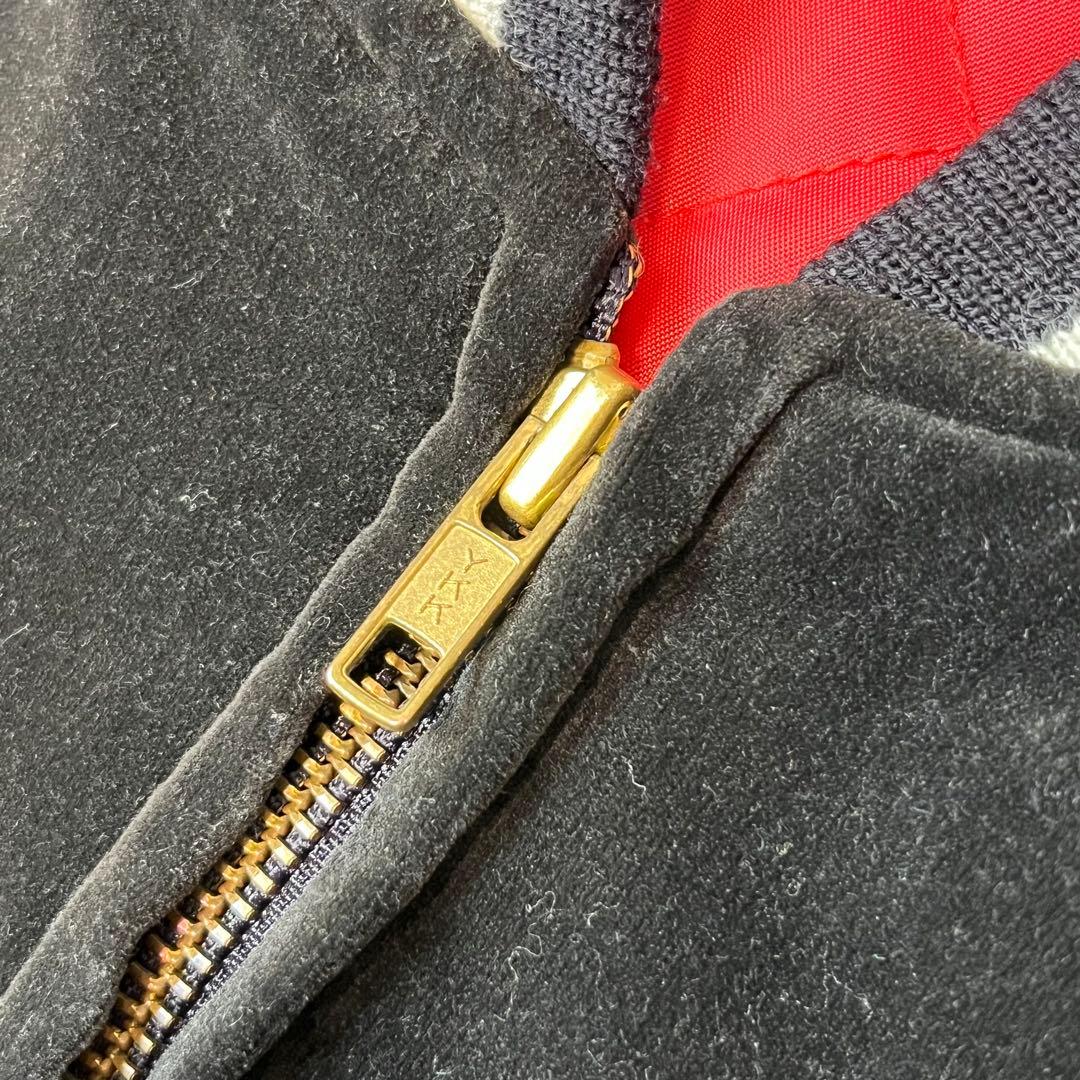 Greeman スカジャン 別珍 虎 龍 刺繍 ブラック M