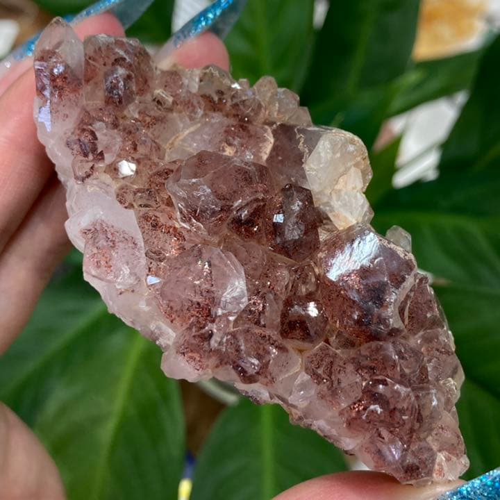 レピドクロサイト 原石 クラスター