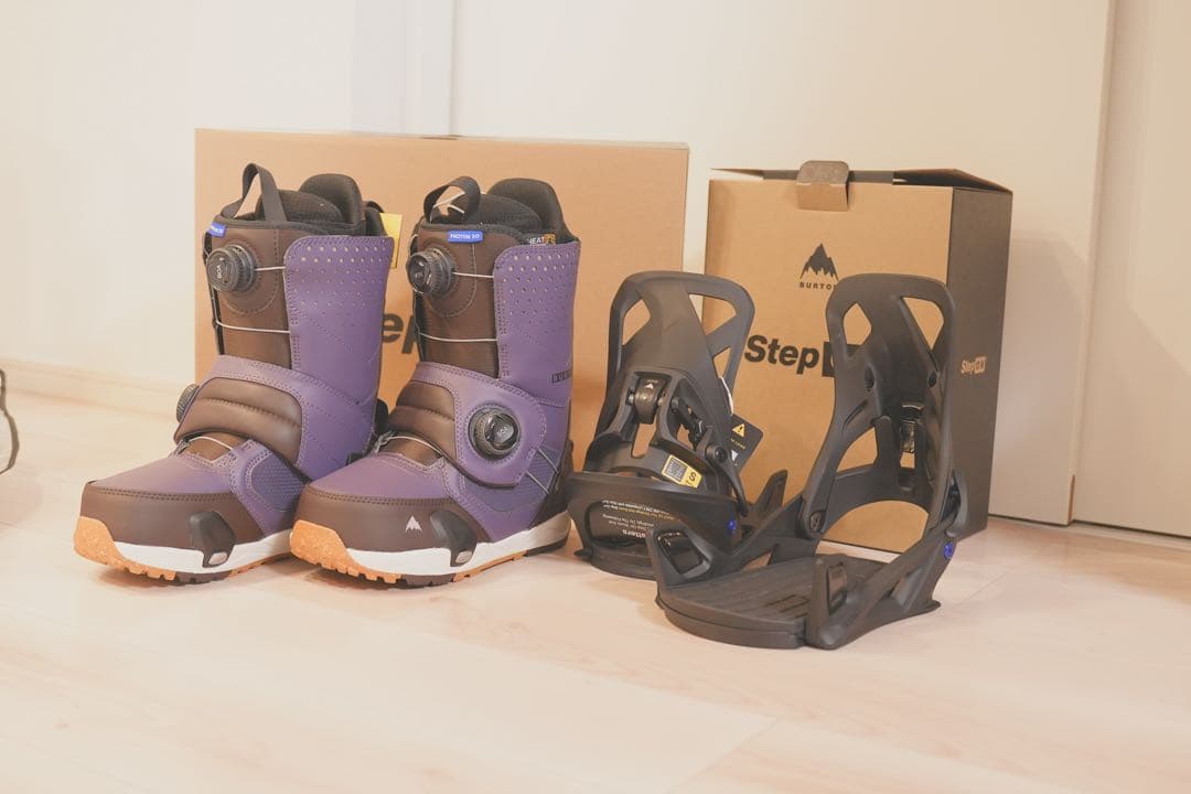 Burton step on Photo wide サイズ8 レア色