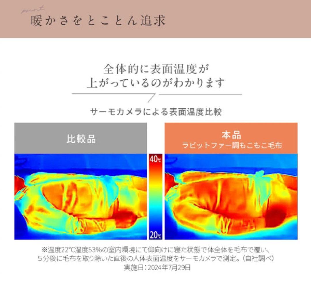 スノーホワイト 真っ白 純白 ふわふわモコモコ なめらか暖か毛布 シングルサイズ