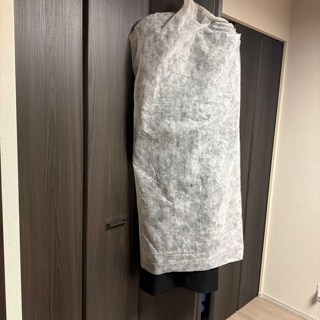 紫*亜様 Ami Paris ブラック ロングコート ベルト付き