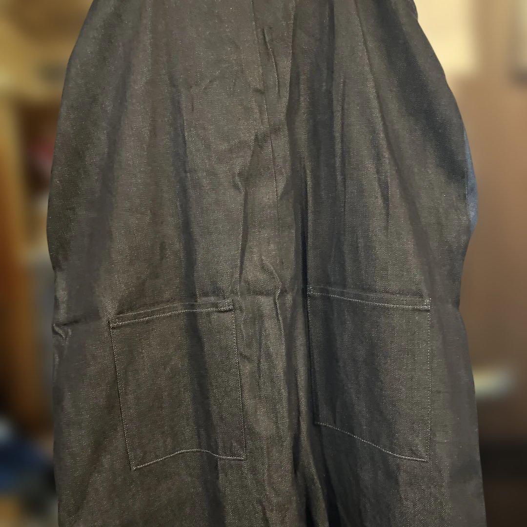 kaptal 2トーン デニム チャイナ サロペット オーバーオール 1