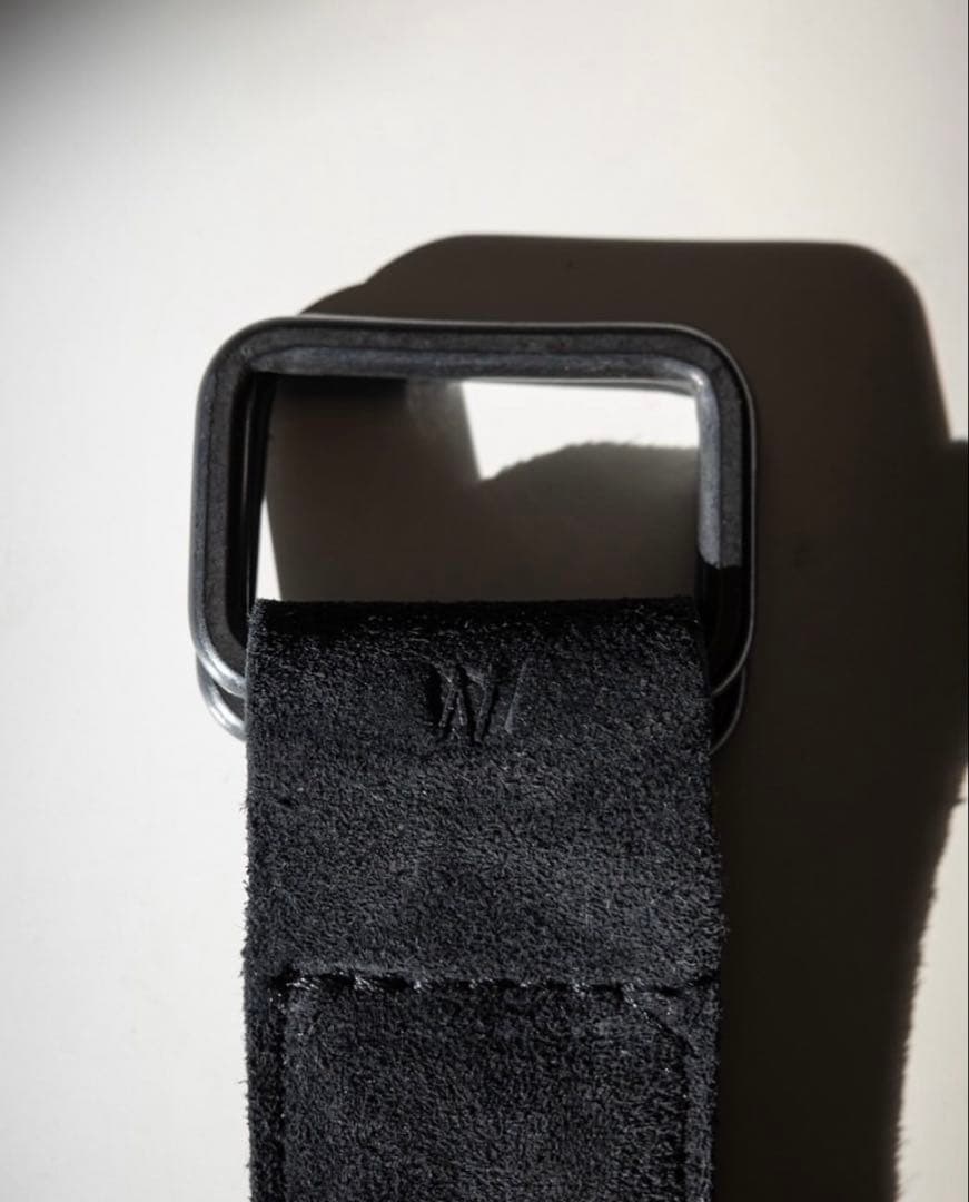 W double belt KUDU OVY ベルトkaja スエード