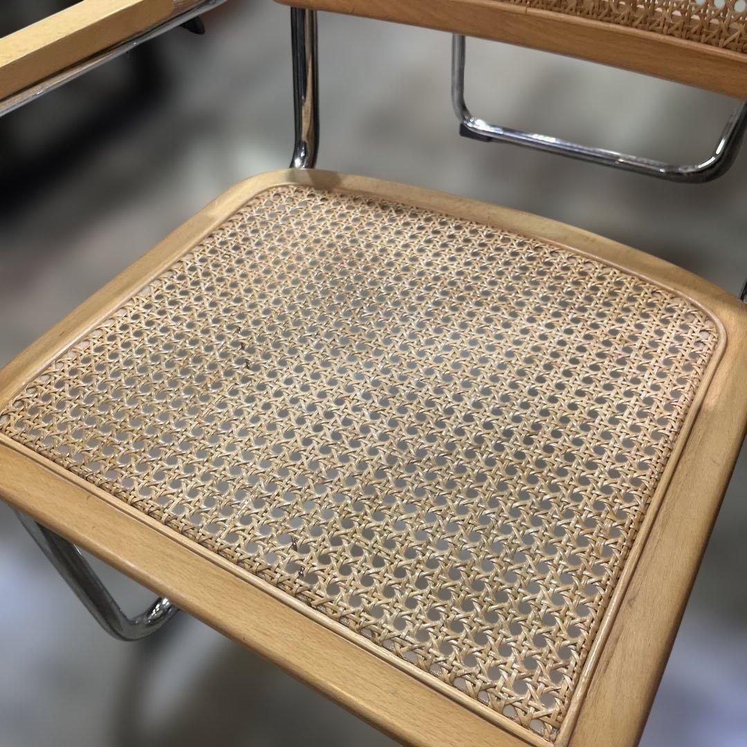 【マルセルブロイヤー】チェスカチェア◇リプロダクト◆アームチェアB