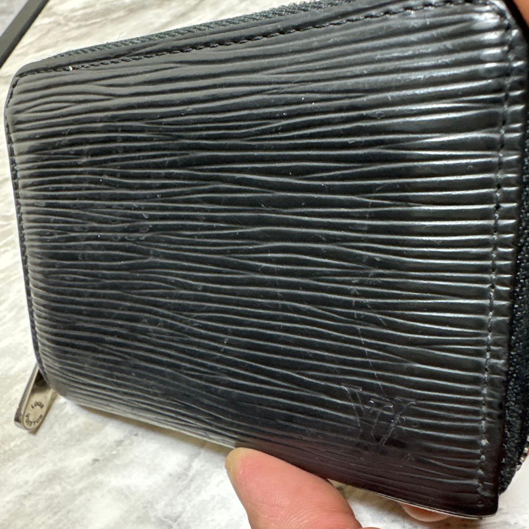 【ルイヴィトンLOUIS VUITTON】エピ/パース/ブラック黒