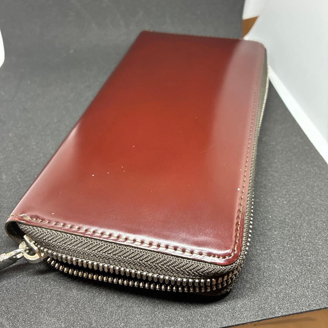 (中古品)COCOMATTE コードバンクラシック　キングフィッシャー　長財布
