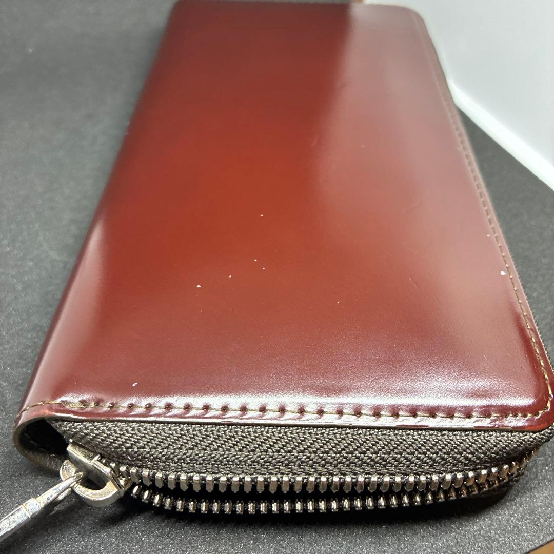 (中古品)COCOMATTE コードバンクラシック　キングフィッシャー　長財布