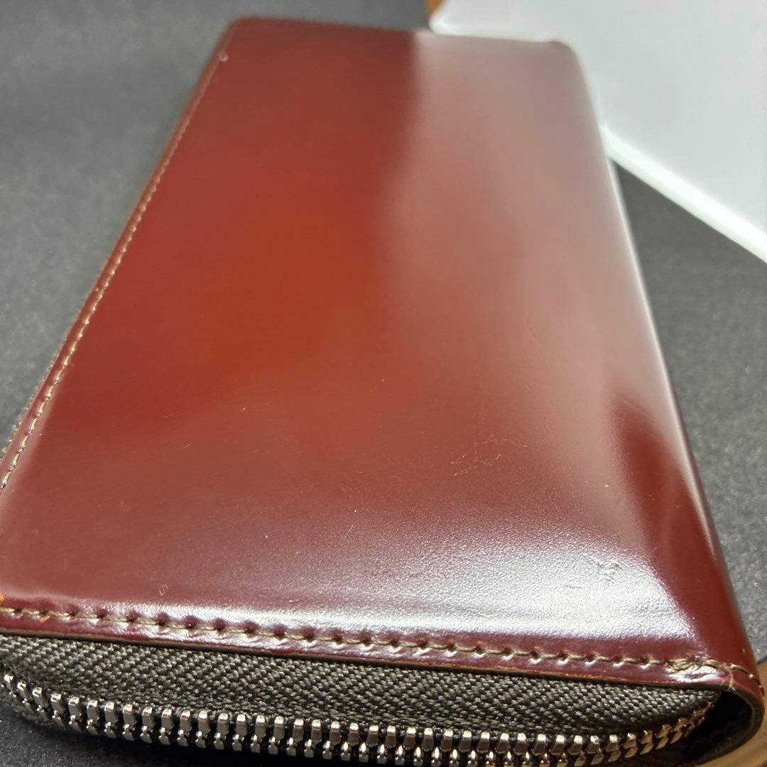(中古品)COCOMATTE コードバンクラシック　キングフィッシャー　長財布
