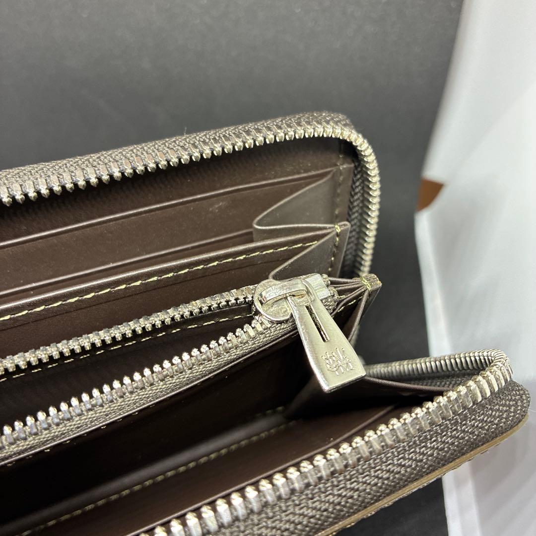 (中古品)COCOMATTE コードバンクラシック　キングフィッシャー　長財布