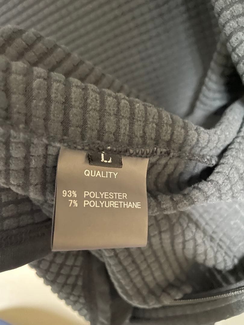 アンサー4 フーディ　ブラック　メンズLサイズ