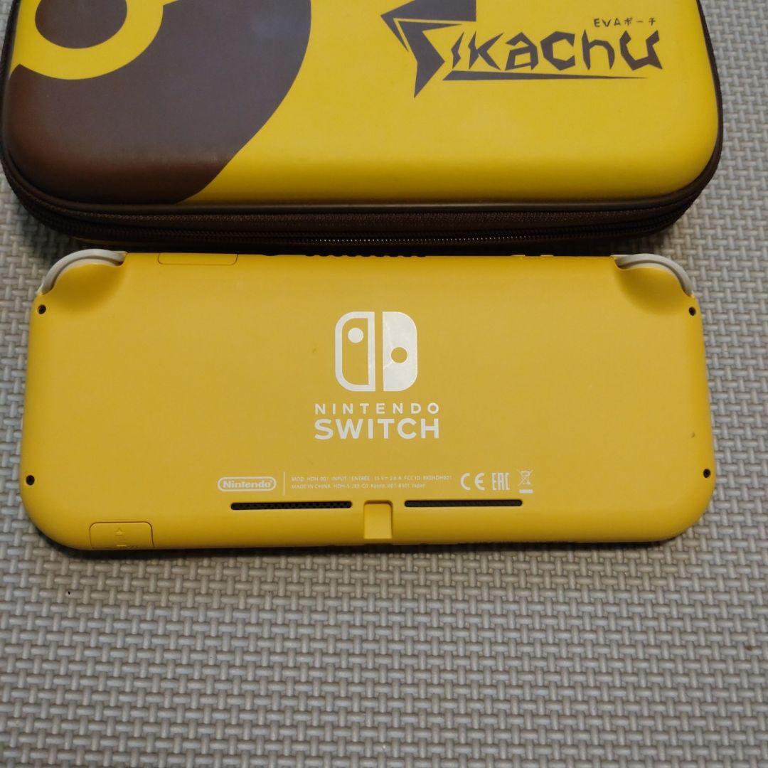 Nintendo Switch Lite （イエロー）ケース＆microSDつき