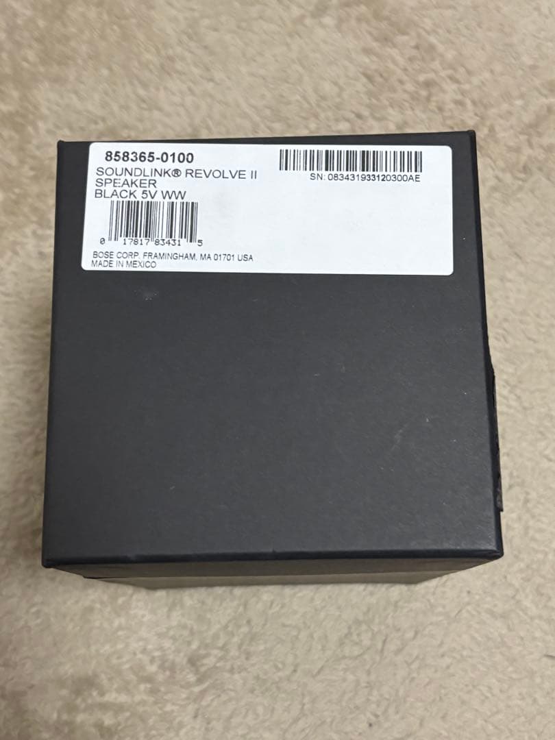 【超美品】BOSE SOUNLINK REVOLVE II ブラック