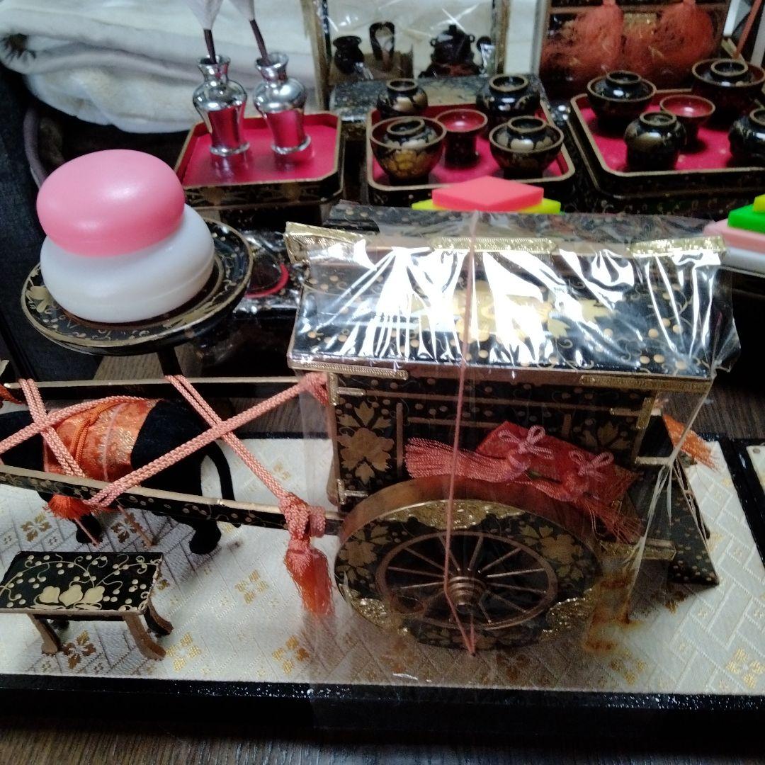 雛祭り飾りセット 伝統的な雛人形　40号　木製