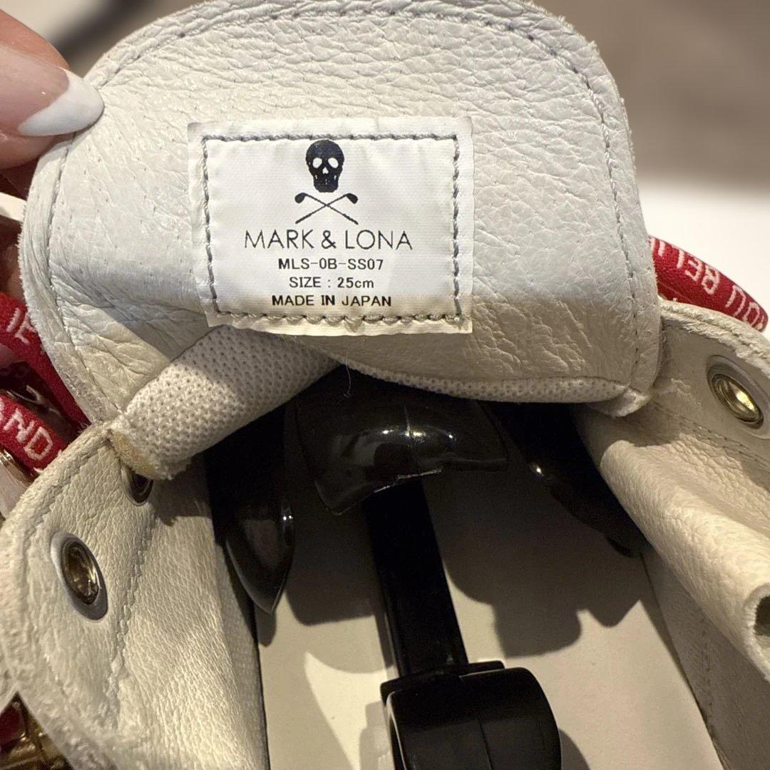 MARK&LONA ゴルフシューズ　25 美品　スパイクレス