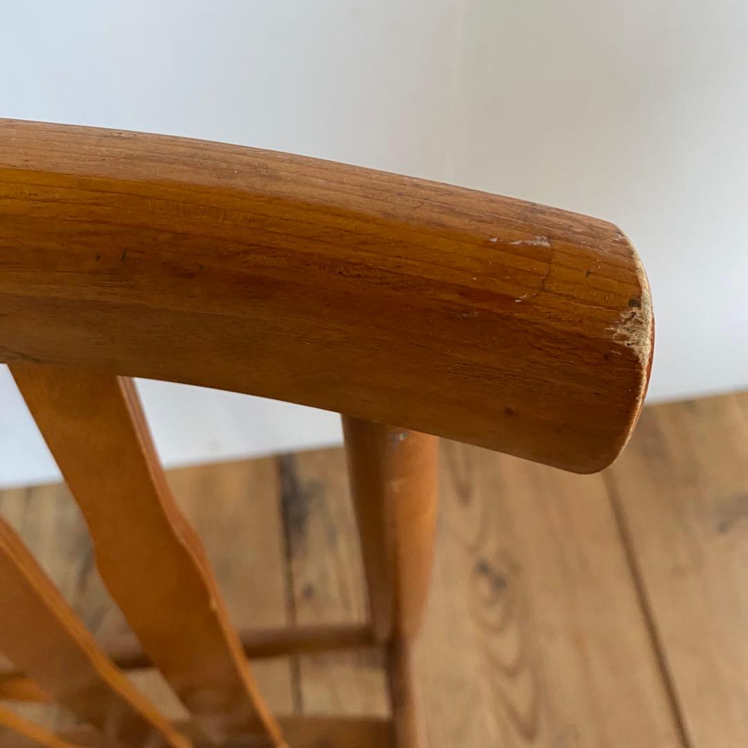2脚セット ヴィンテージ ダイニングチェア 椅子 木製 レトロ モダン y48