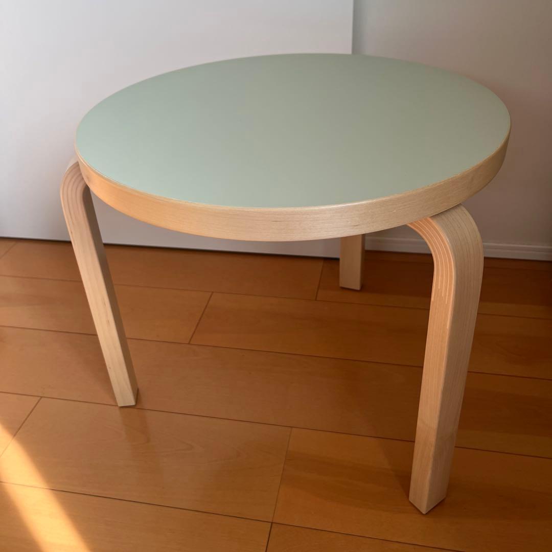 scope別注　artek 90D スツール　サイドテーブル　ピスタチオ