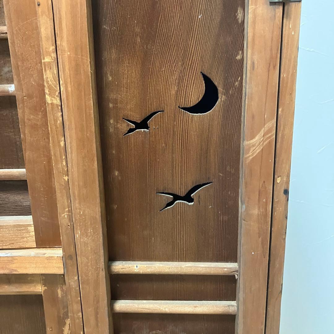 木製　水屋　茶箪笥　大正　昭和　レトロ