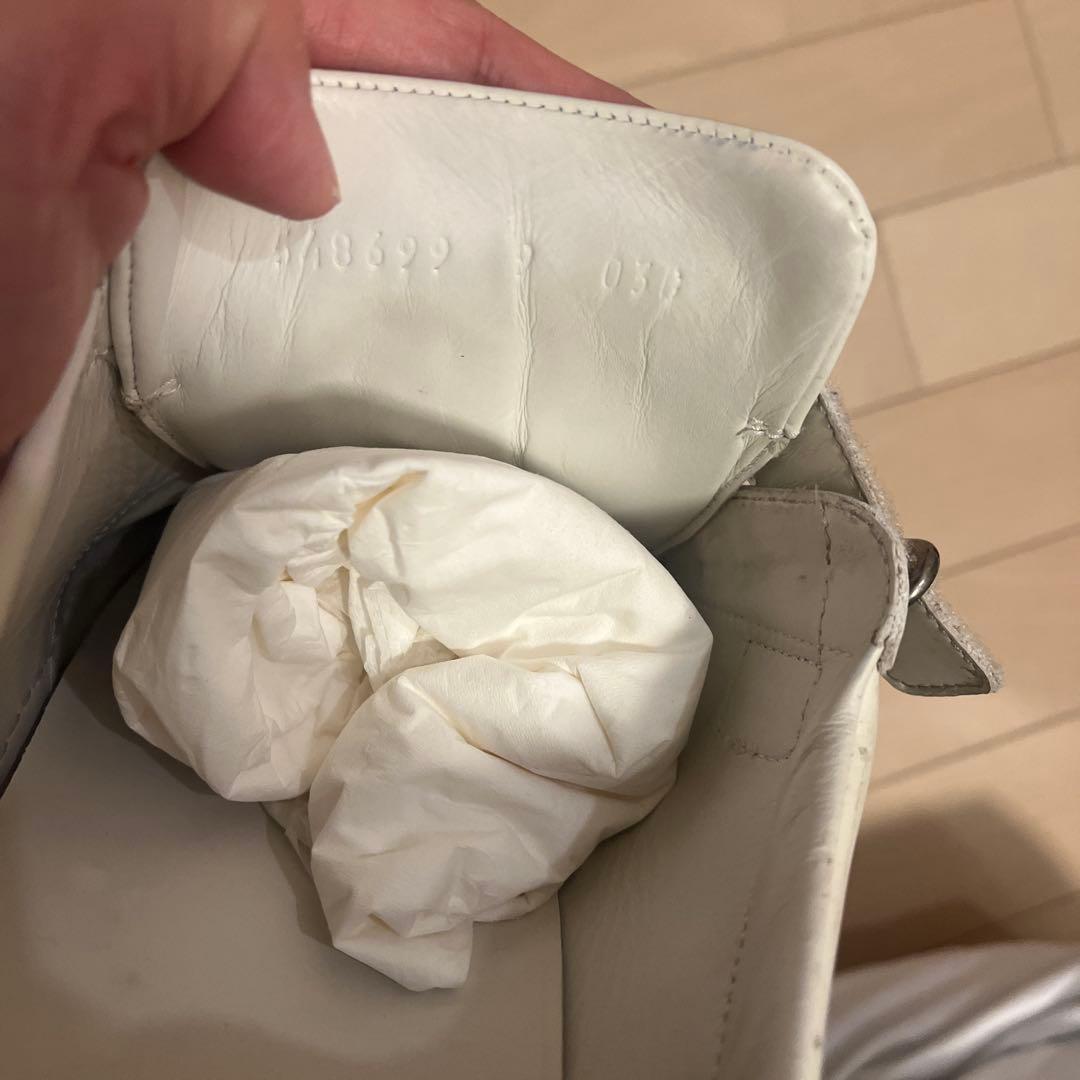 ホワイトレザー ベルクロスニーカー