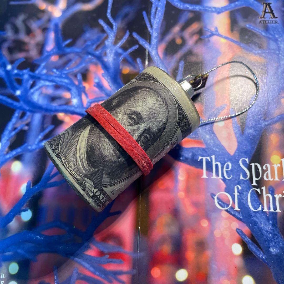 【専用】アスティエ・クリスマスオーナメント　ドル札・バービーカー