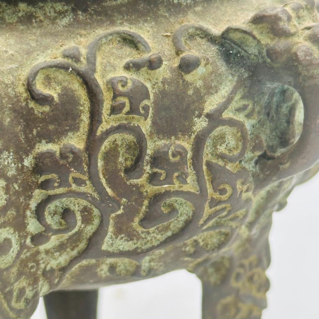 T　香炉花台　一式　床の間飾り　香道具　茶道具　紫檀　縞黒檀